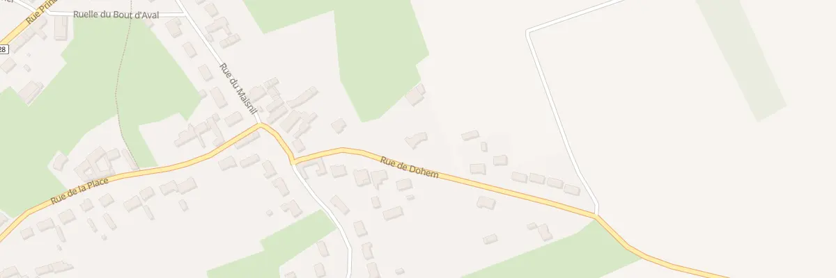 Plan du 6 Rue de Dohem à Avroult