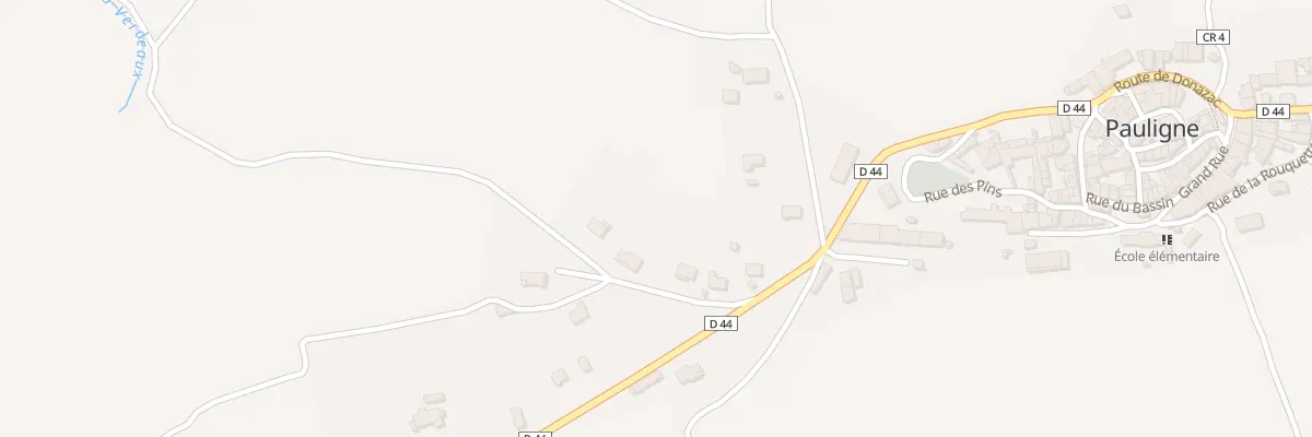 Plan du 135 A Proche à Pauligne
