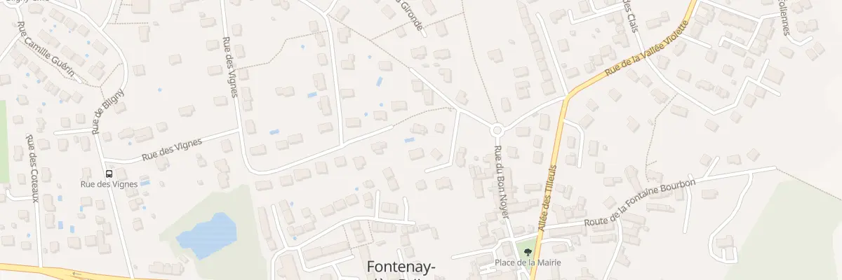 Plan du 9 Rue du Bon Noyer à Fontenay-lès-Briis