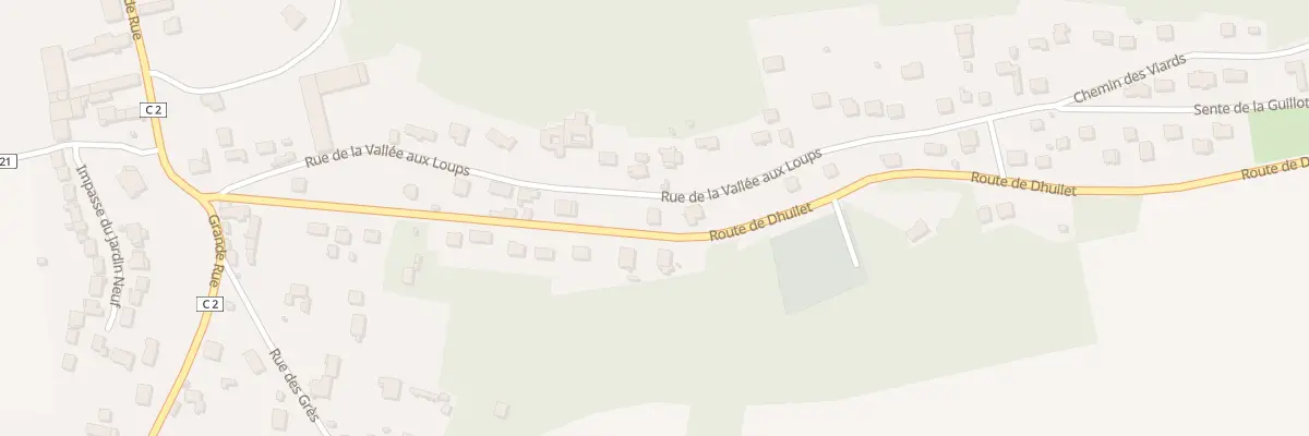 Plan du 5 Rte de Dhuilet à Ormoy-la-Rivière
