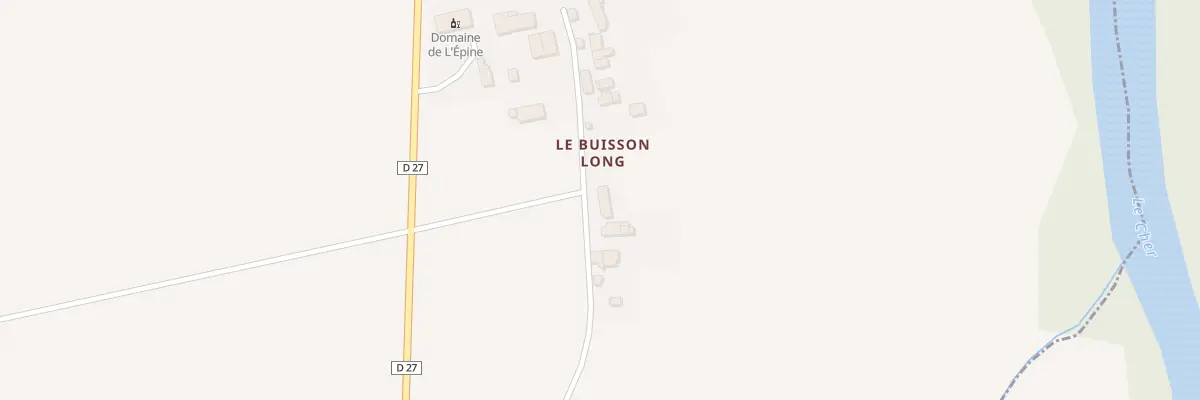 Plan du 153 Rte de Quincy à Brinay