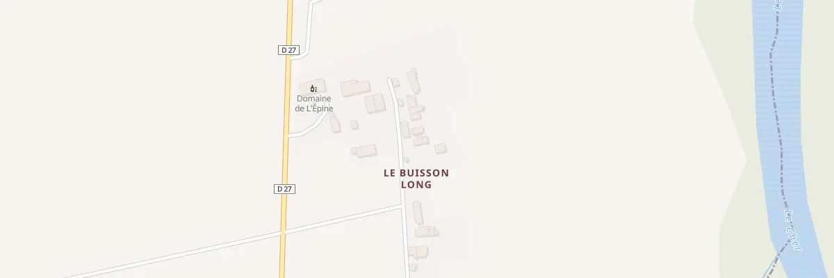 Plan du 145 Rte de Quincy à Brinay