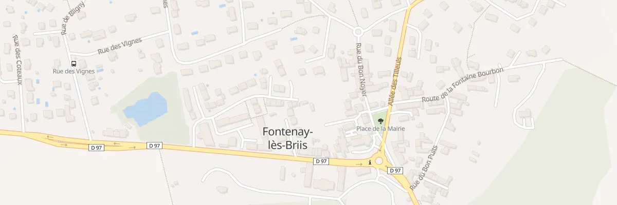 Plan du 5027 Rue de Bligny à Fontenay-lès-Briis
