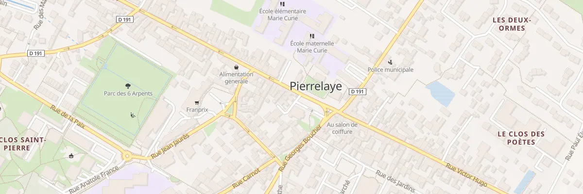 Plan du 59 Rue Victor Hugo à Pierrelaye