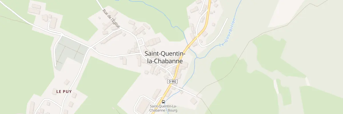 Plan du 2 Rue de l’Église à Saint-Quentin-la-Chabanne
