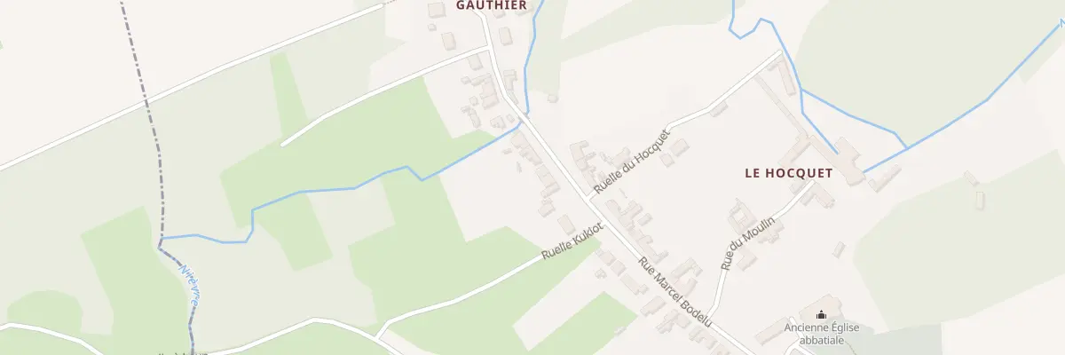Plan du 23 Rue Marcel Bodelu à Berteaucourt-les-Dames
