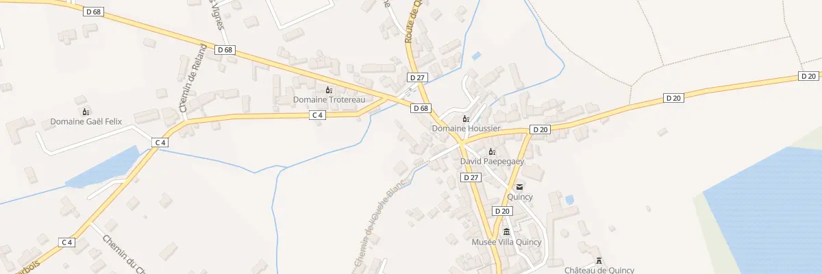 Plan du 160 Le Bourg à Quincy