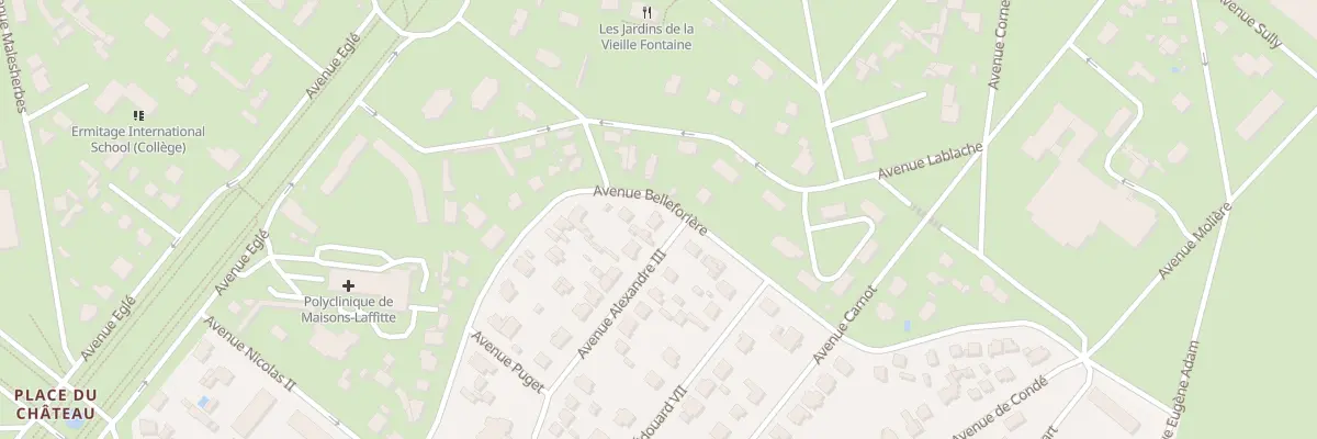 Plan du 29 Av Alexandre Trois à Maisons-Laffitte