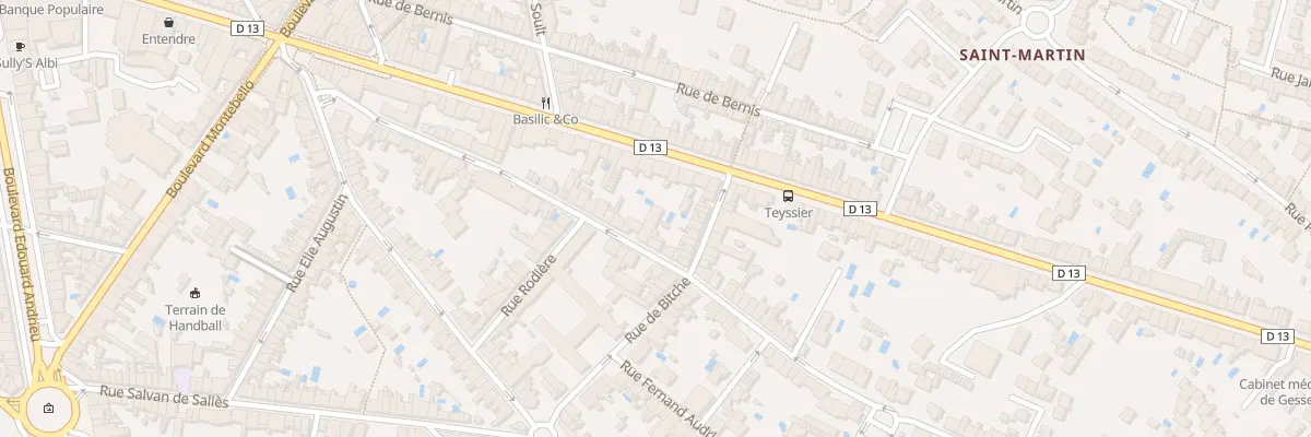 Plan du 79 Rue du Roc à Albi