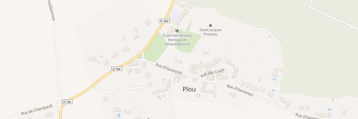 Plan du 7 Rue Hamenon à Plou