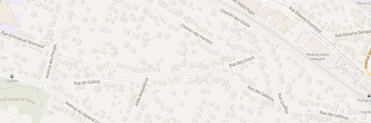 Plan du 16 Rue de Gaillon à Herblay-sur-Seine