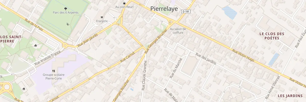 Plan du 17 Rue Georges Boucher à Pierrelaye