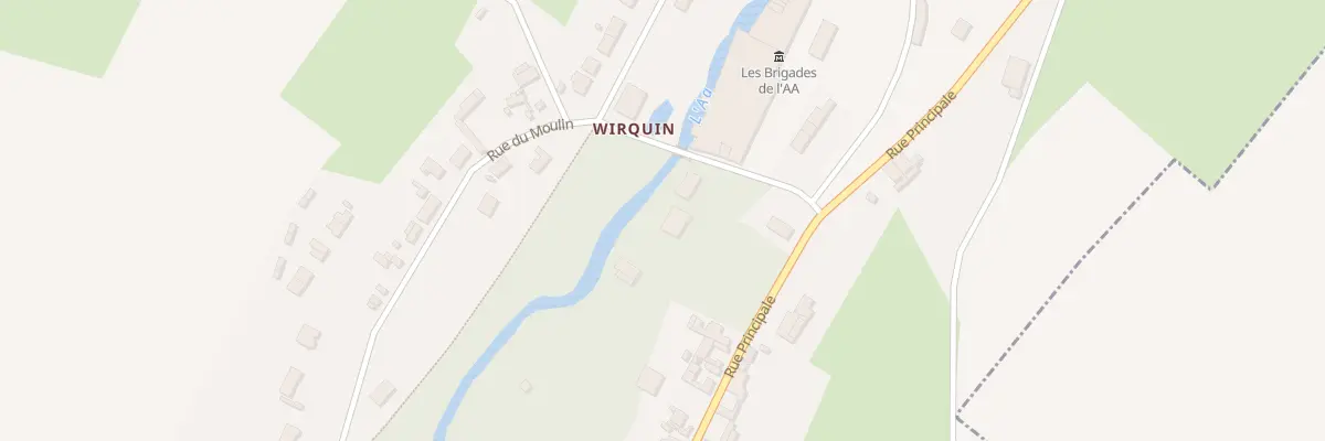 Plan du 2 Rue du Moulin à Ouve-Wirquin