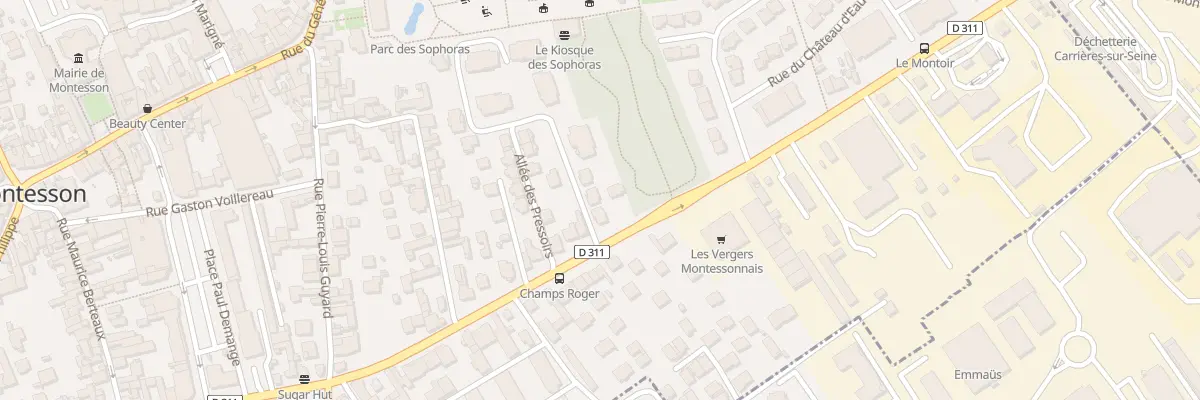 Plan du 21 Rue du Clos du Parc à Montesson