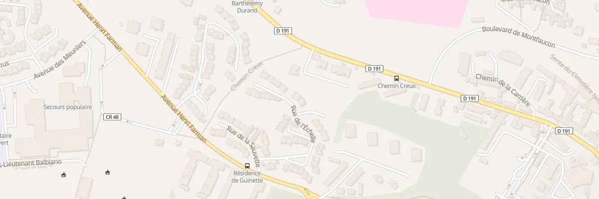 Plan du 36 Rue de l’Echelle à Étampes