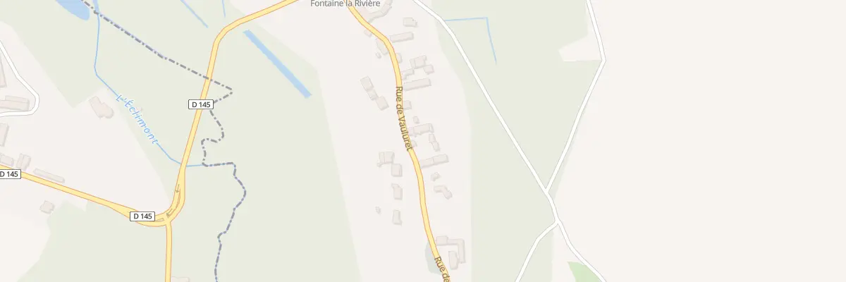 Plan du 15 Rue de Vauluret à Fontaine-la-Rivière