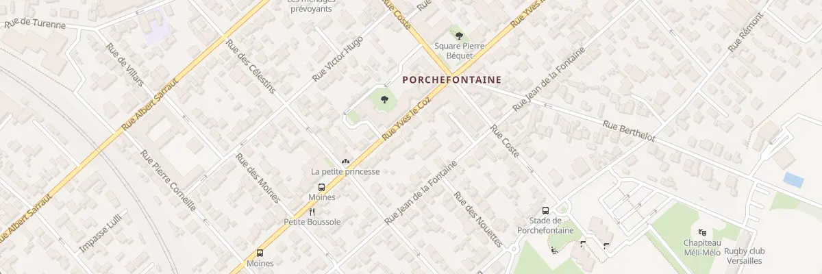 Plan du 105 Rue Yves le Coz à Versailles