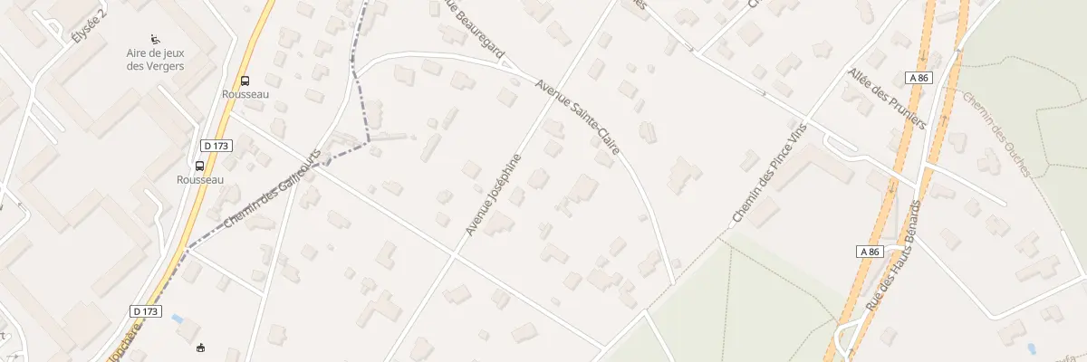 Plan du 10 Av Joséphine à Rueil-Malmaison