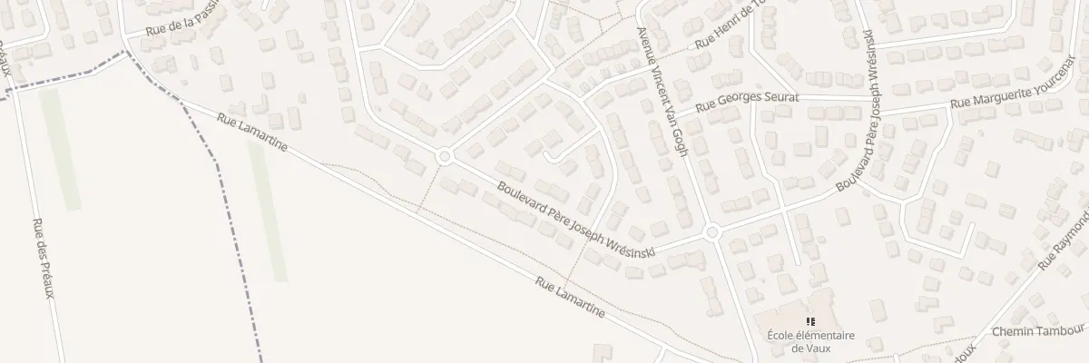 Plan du 95 Bd Pere Wresinsky à Méry-sur-Oise