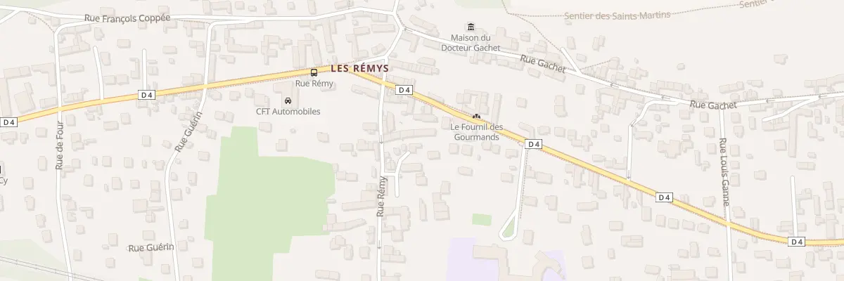 Plan du 61 Rue François Villon à Auvers-sur-Oise