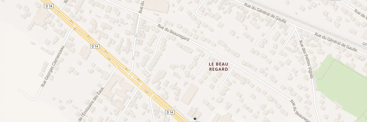 Plan du 20 Rue du Beauregard à Pierrelaye