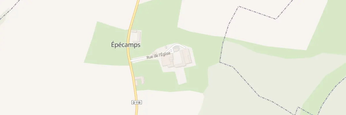 Plan du 1 Rue de l’Eglise à Épécamps