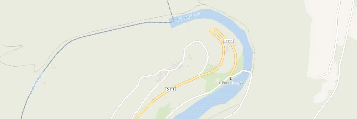 Plan du 5384 Le Cayla au Bas Ségala