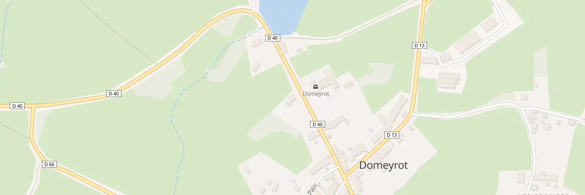 Plan du 3 Rue de La Mairie à Domeyrot