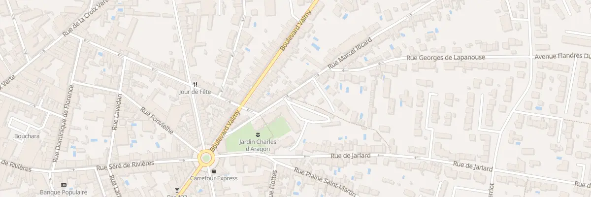 Plan du 24 Rue Marcel Ricard à Albi