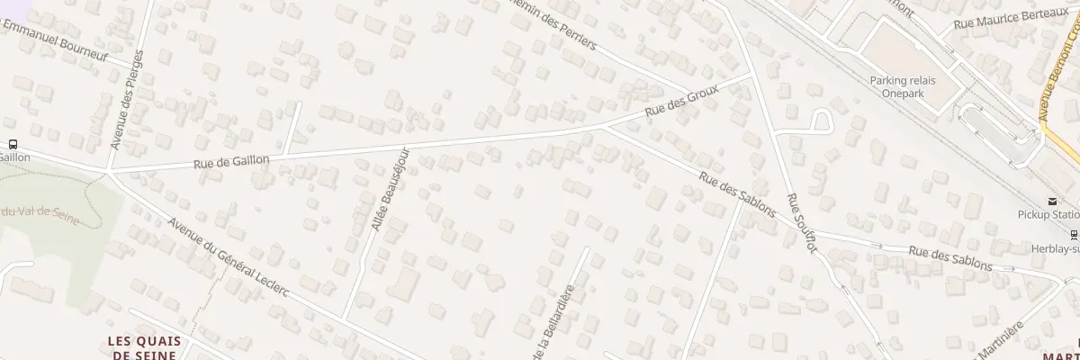 Plan du 7 Rue de Gaillon à Herblay-sur-Seine