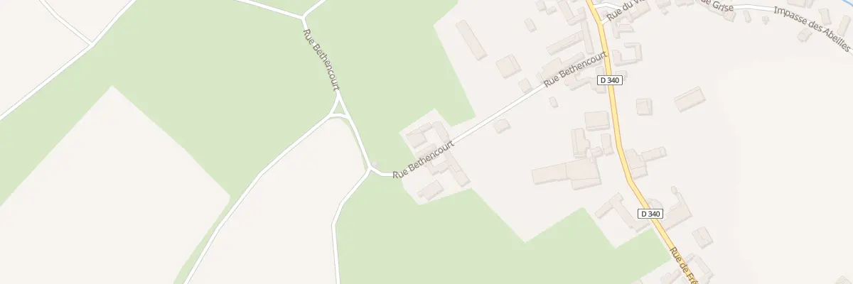 Plan du 2 Rue Bethencourt à Fillièvres