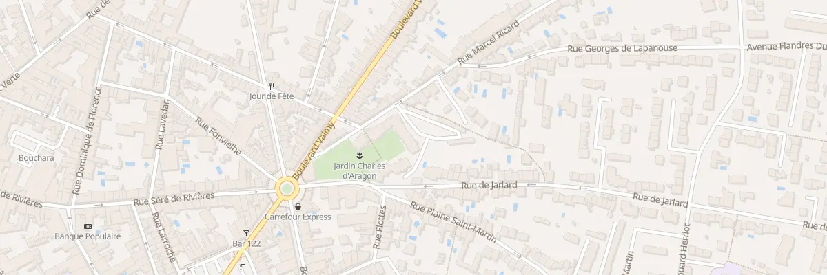 Plan du 22B Rue Marcel Ricard à Albi