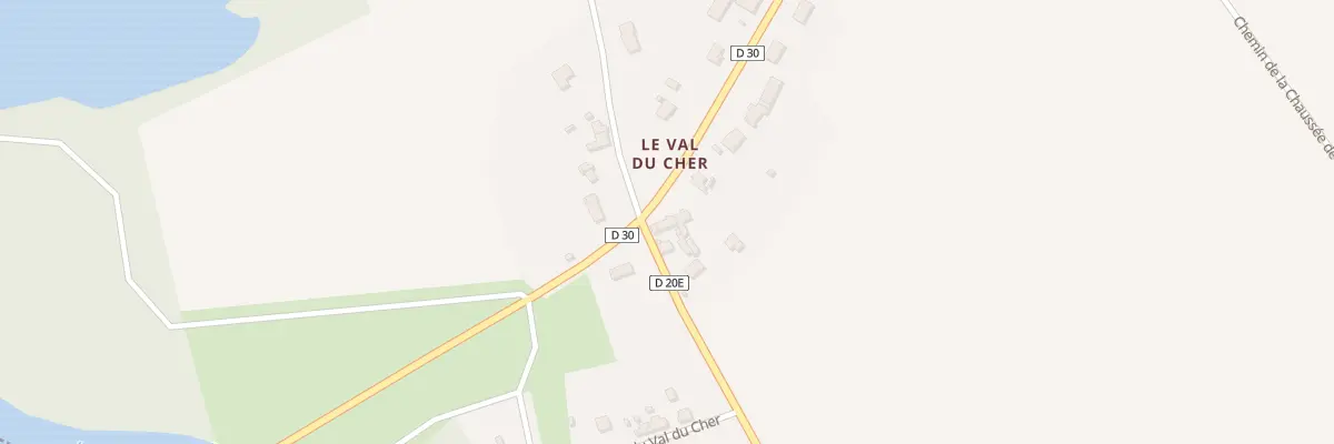 Plan du 11 Le Val du Cher à Foëcy