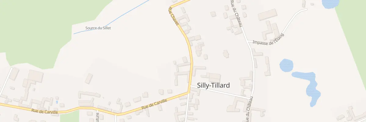 Plan du 6 Rue Chavet à Silly-Tillard
