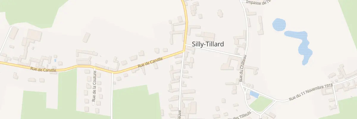 Plan du 1 Rue Neuve à Silly-Tillard