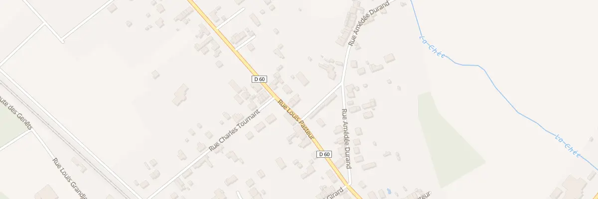 Plan du 80 Rue Louis Pasteur à Foëcy