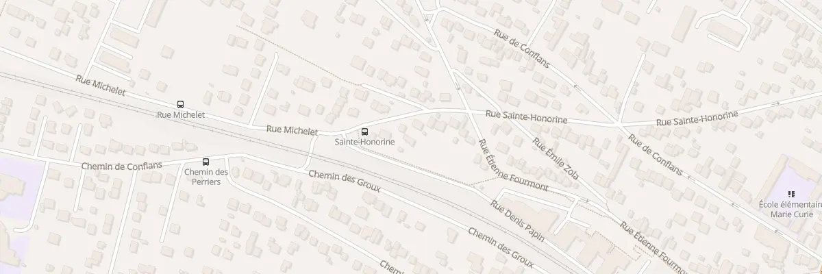 Plan du 97 Rue Sainte-Honorine à Herblay-sur-Seine