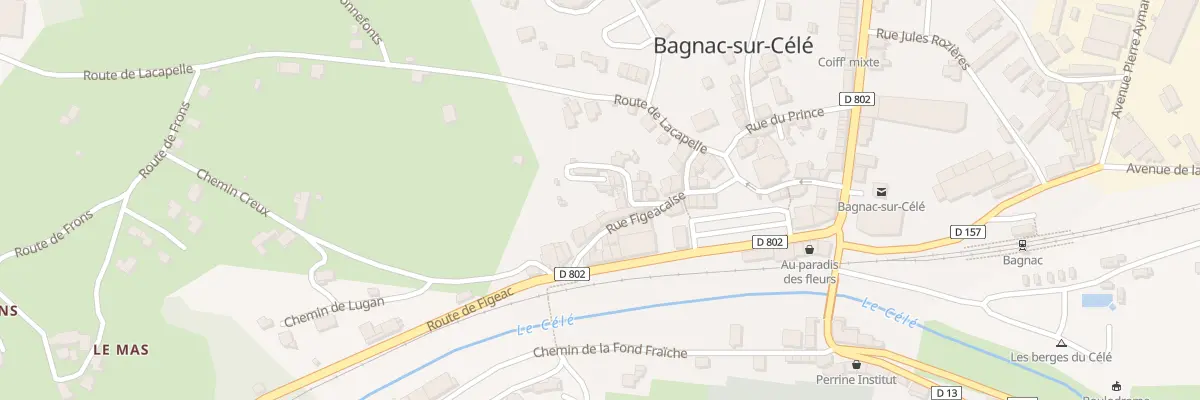 Plan du 5 Rue du Couvent à Bagnac-sur-Célé
