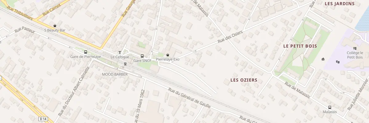 Plan du 2 Rue des Osiers à Pierrelaye
