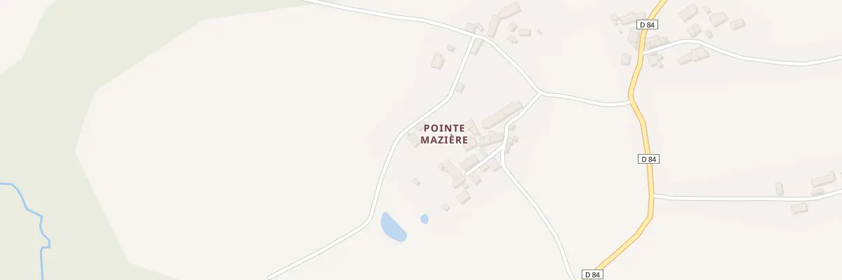 Plan du 5077 Pointe-Mazière à Pérassay