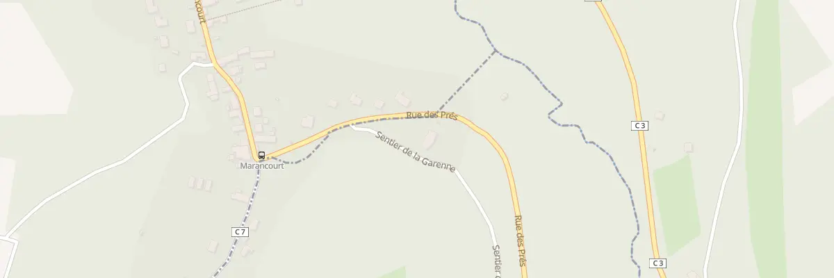 Plan du 5003D La Garenne à Arrancourt