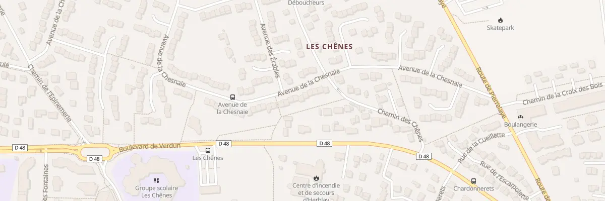 Plan du 47 Av de la Chesnaie à Herblay-sur-Seine
