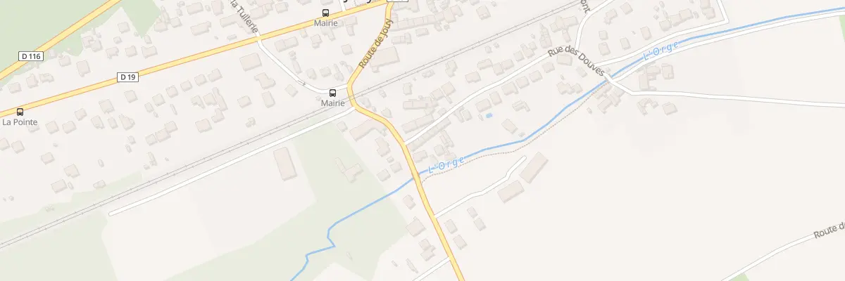 Plan du 11 Rue de Rimoron à Breux-Jouy