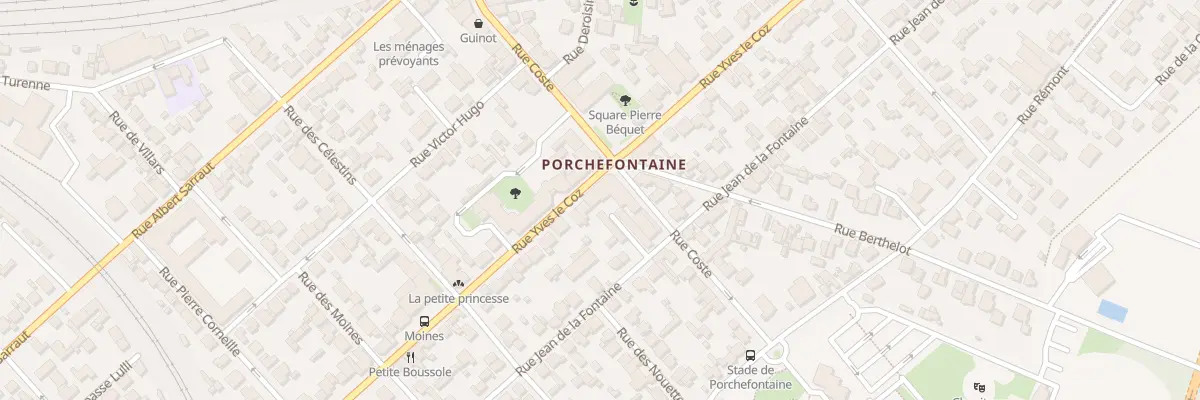 Plan du 97 Rue Yves le Coz à Versailles