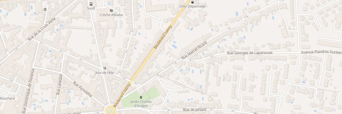 Plan du 39 Rue Marcel Ricard à Albi