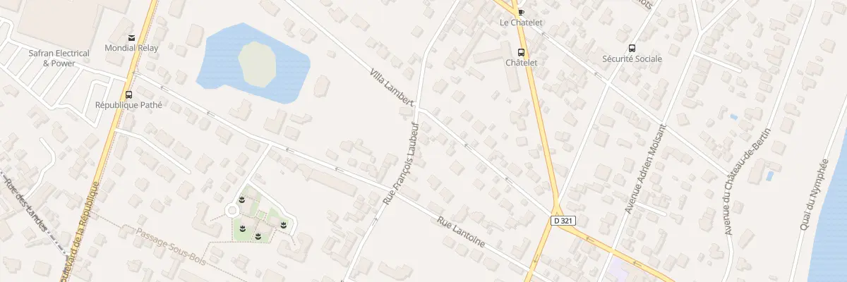 Plan du 38 Rue Francois Laubeuf à Chatou
