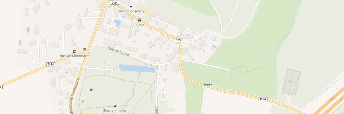 Plan du 4 Pl de la Croix Verte à Janvry