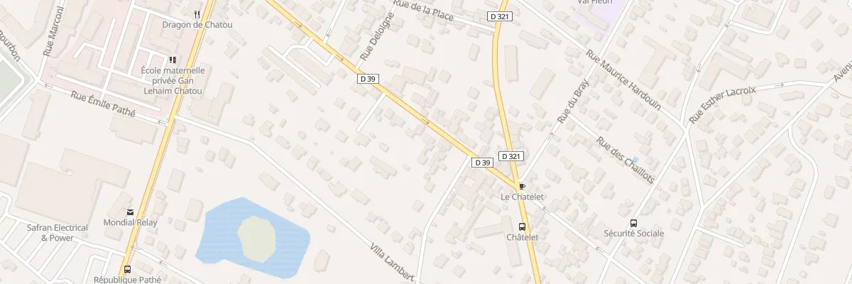 Plan du 37 Rue du Gen Leclerc à Chatou