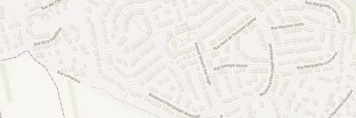 Plan du 16 Rue Cecile Sorel à Méry-sur-Oise