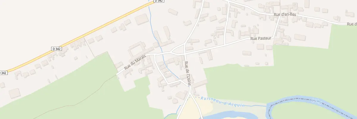 Plan du 1 Rue du Moulin à Setques